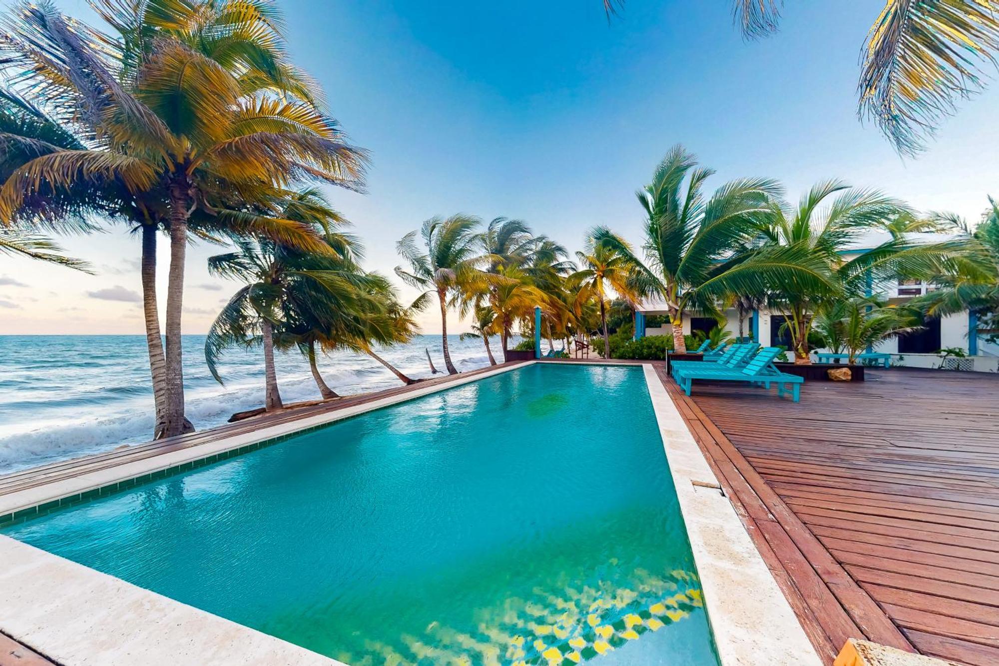 Beachside Villas Gold Standard Certified Placencia Стая снимка